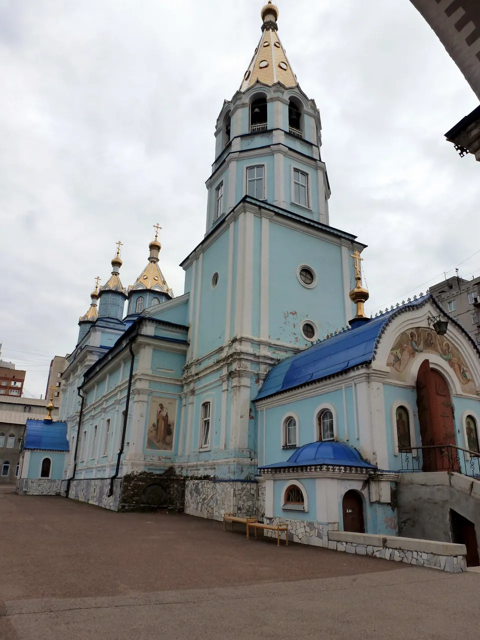 Храм Богородско-Уфимской иконы Божией Матери, Уфа: вид снаружи